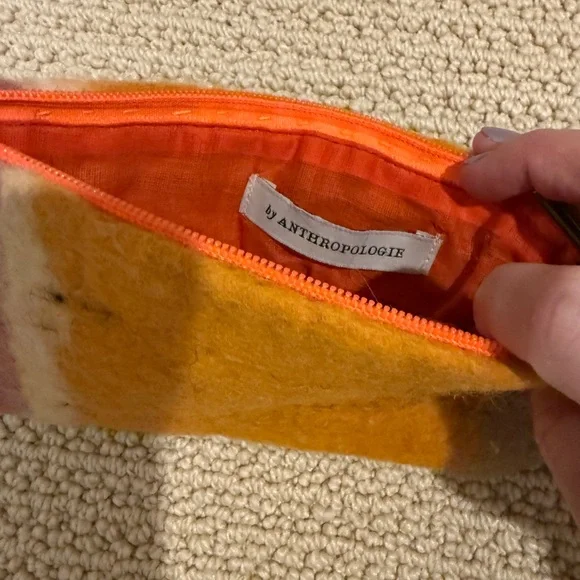 Anthropologie Multicolor Felt Pouch - Picture 5 of 5